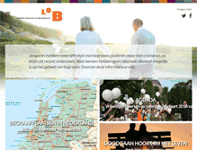 Tablet Screenshot of begraafplaats.nl